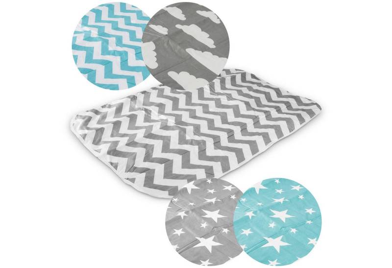 all Kids United Wickelauflage Wickelauflage–Faltbar, Wasserfest, Reisetauglich & Für Babys Praktisch, atmungsaktive, waschbare Unterlage all Kids United Wickelauflage Wickelauflage–Faltbar, Wasserfest, Reisetauglich & Für Babys Praktisch, atmungsaktive, waschbare Unterlage von all Kids United