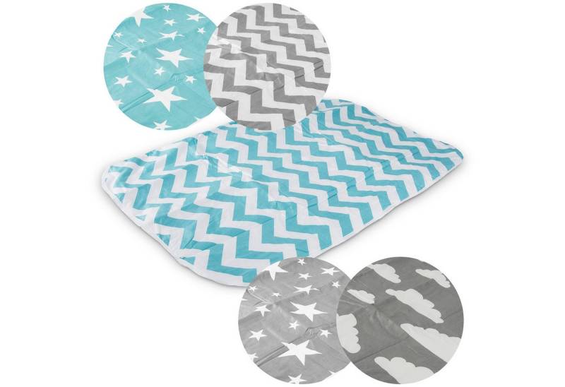 all Kids United Wickelauflage Wickelauflage–Faltbar, Wasserfest, Reisetauglich & Für Babys Praktisch, atmungsaktive, waschbare Unterlage all Kids United Wickelauflage Wickelauflage–Faltbar, Wasserfest, Reisetauglich & Für Babys Praktisch, atmungsaktive, waschbare Unterlage von all Kids United