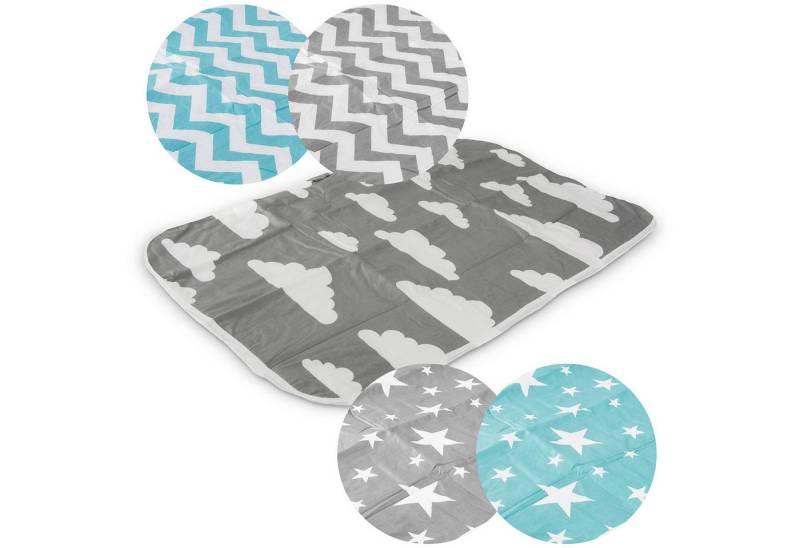 all Kids United Wickelauflage Wickelauflage–Faltbar, Wasserfest, Reisetauglich & Für Babys Praktisch, atmungsaktive, waschbare Unterlage all Kids United Wickelauflage Wickelauflage–Faltbar, Wasserfest, Reisetauglich & Für Babys Praktisch, atmungsaktive, waschbare Unterlage von all Kids United