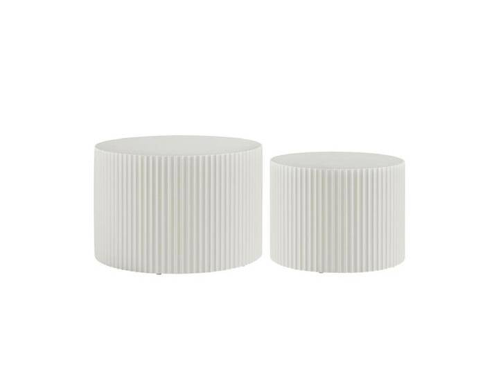 Couchtisch 2er Set, aus matt lackiertem MDF von Salesfever - Wohnzimmertisch, Sofatisch von allaround