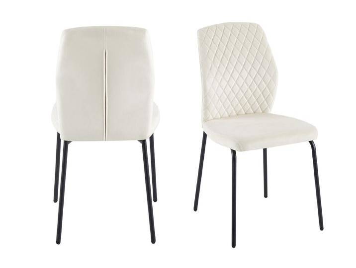 Stuhl 2er Set, Beige, mit Wabensteppung im Rücken von Salesfever - Polsterstuhl, Esszimmerstuhl Stuhl 2er Set, Beige, mit Wabensteppung im Rücken von Salesfever - Polsterstuhl, Esszimmerstuhl von allaround