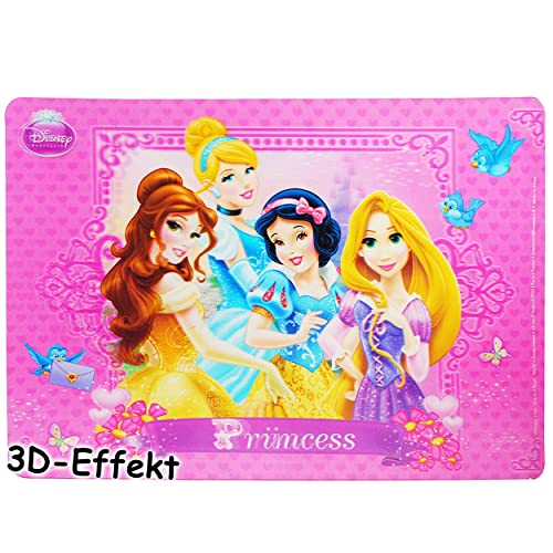 3-D Effekt Unterlage - Disney Prinzessin - Rapunzel - 43 cm * 30 cm - Tischunterlage/Platzdeckchen/Malunterlage/Knetunterlage/Eßunterlage - Prinze. von alles-meine.de GmbH