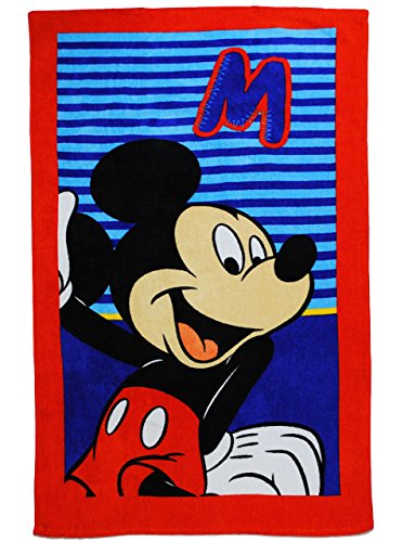 alles-meine.de GmbH Badetuch/Strandtuch - Disney Mickey Mouse - 70 cm * 120 cm - 100% Baumwolle - Handtuch Jungen & Mädchen - 70x120 für Kinder - Badehandtuch - Kinderbade.. von alles-meine.de GmbH