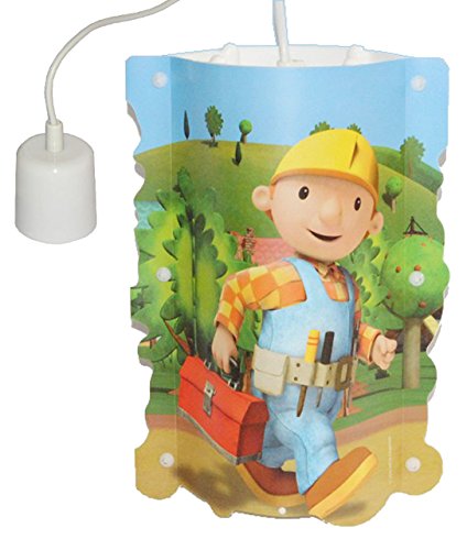 alles-meine.de GmbH Deckenlampe Bob der Baumeister Hängelampe für Kinder Kinderzimmer Kinderlampe Leuchte Jungen Mixi von alles-meine.de GmbH