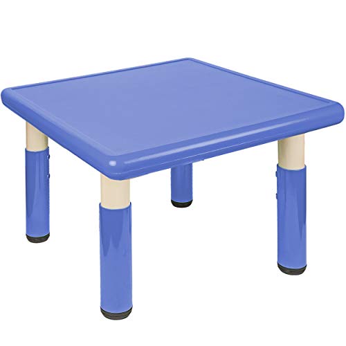 alles-meine.de GmbH Kindertisch/Tisch - höhenverstellbar - Größen & Farbwahl - 1 bis 8 Jahre - blau - Plastik - für INNEN & AUßEN - Kindermöbel - für Kinder - Mädchen & Jungen .. von alles-meine.de GmbH