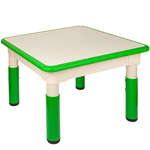 alles-meine.de GmbH Kindertisch/Tisch - höhenverstellbar - Größen & Farbwahl - 1 bis 8 Jahre - grün - Plastik - für INNEN & AUßEN - Kindermöbel - für Kinder - Mädchen & Jungen .. von alles-meine.de GmbH