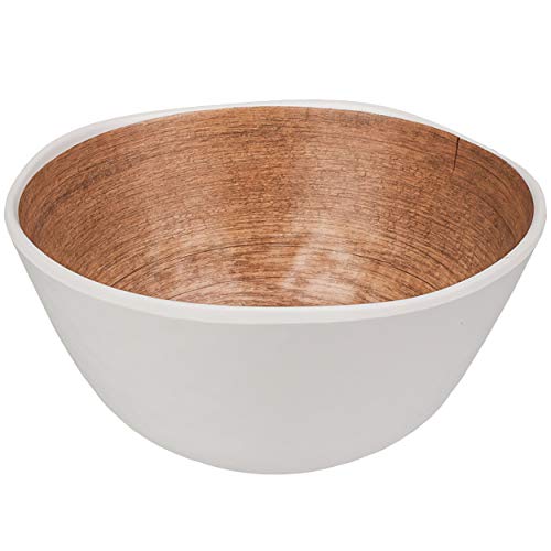 alles-meine.de GmbH kleine - Schüssel/Müslischale/Dessertschale - Holz & Holzoptik - BPA frei - Melamin - 600 ml - Ø 15 cm - extra HOCH - Dipschale - Snackschale - Snackschüs.. von alles-meine.de GmbH