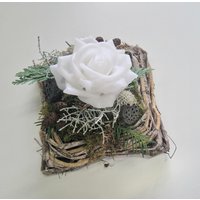 Grabgecksteck - Grabschmuck - Trauerherz - Trauergesteck - Gesteck Allerheiligen - Totensonntag - Kissen Grab Herbstlicher Grabschmuck Grabgecksteck - Grabschmuck - Trauerherz - Trauergesteck - Gesteck Allerheiligen - Totensonntag - Kissen Grab Herbstlicher Grabschmuck von allesblume