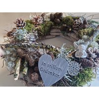 Grabgecksteck - Grabschmuck - Trauerkranz - Trauergesteck - Gesteck Allerheiligen - Totensonntag Herbst von allesblume