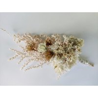 Trockenblumen Anstecker Bräutigam Corsage Hochzeitsgeschenk| Hochzeitsgeschenk von allesblume