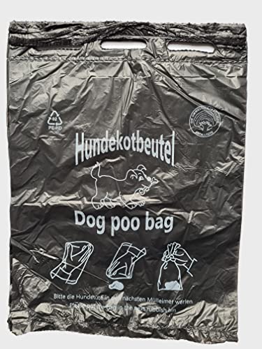 Allesverpackt 1000 Beutel Hundekotbeutel/Hundetasche 20 x 31 cm 3 cm, 100er Set von allesverpackt