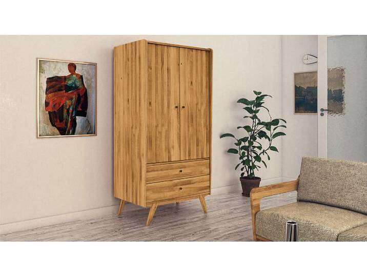 Drehtüren-Kleiderschrank Lasala - Kernbuche - Massivholz-Kleiderschränke - 100% Bio & schadstoffgeprüft Drehtüren-Kleiderschrank Lasala - Kernbuche - Massivholz-Kleiderschränke - 100% Bio & schadstoffgeprüft von allnatura