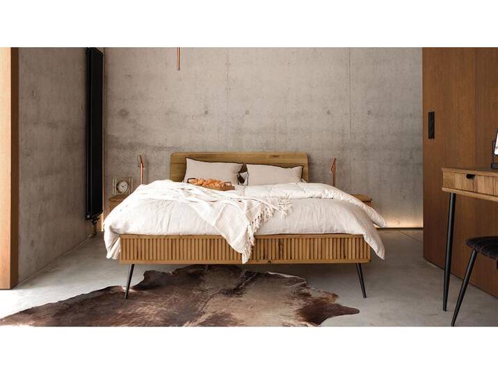 Massivholzbett Ondas von allnatura - 90x200 cm - Massivholzbetten - 100% Bio & schadstoffgeprüft von allnatura