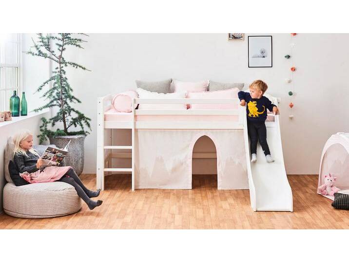 Mini-Hochbett Ortholino - 90x200 cm - Kinder-Betten - 100% Bio & schadstoffgeprüft Mini-Hochbett Ortholino - 90x200 cm - Kinder-Betten - 100% Bio & schadstoffgeprüft von allnatura