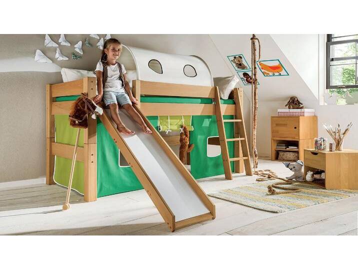 Mini-Hochbett Pico - 90x200 cm - Kinder-Betten - 100% Bio & schadstoffgeprüft von allnatura