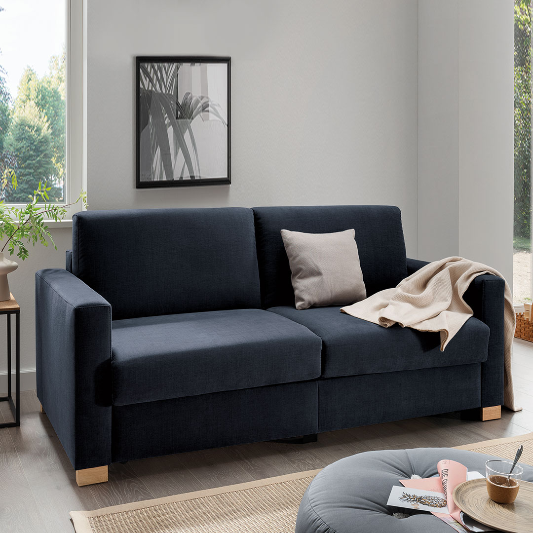 Schlafsofa "Opra" - Holzart: Massivholz - Farbe: braun von allnatura