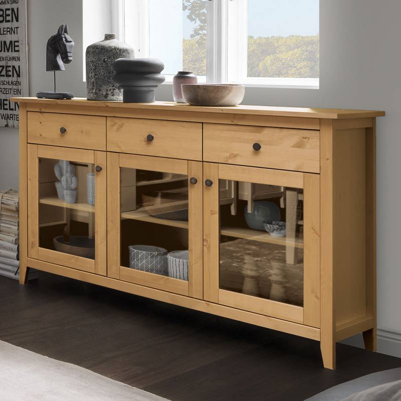 Sideboard "Tusa" - Holzart: Massivholz - Farbe: braun von allnatura