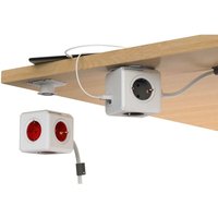 Allocacoc - PowerCube Extended Type e Indoor 5outlets ac 1.5m Grün Multisockel - Multisockel (Indoor, 1.5m, 5 Outlets ac, Type e (fr), Grün, ce, kema von allocacoc