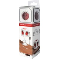 Powercube 5-FACH Steckdosenleiste mit Schalter Weiß Schutzkontakt 1 St. - Allocacoc von allocacoc
