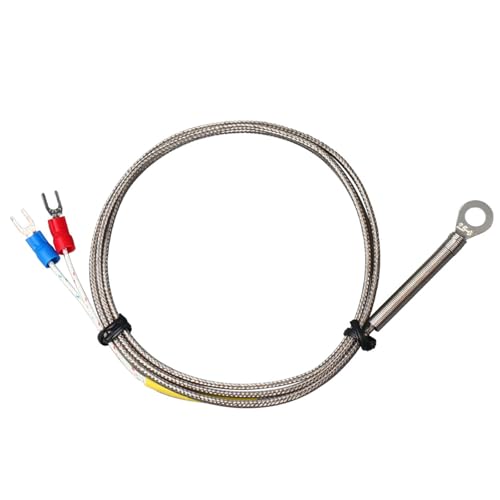 1/2/3/4/5m Metalldraht K Typ Temperatursensoren 4 Mm Loch 0 Bis 600 ° C Sonde Hochsonde Metall von alloneslife