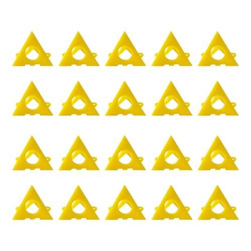 1. 20pcs Abs Pyramidfarbe Können Stapelbare Holzbearbeitungsständer Mit Basis Für Den Sicheren Speicher Speicherplatz Für Speicher Und Space Effizienz Speicherplatzpolks Lackierwerkzeuge Streifen von alloneslife