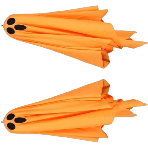 2 Pack Scary Halloween Hanging Specter LED Illuminierte Dekore Outdoor Safe PVC Materialien Perfekt Für Nächtliche Displays Halloween Yard Specors Set von alloneslife