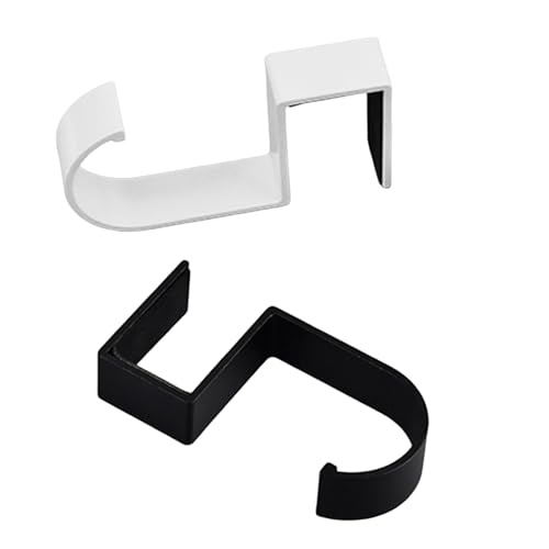 5 Stile Sichere Haken Starke Ladungstudententasche Kratzfestes Metall Schneller Ansatz Schwarz Weiß Einfach Installation Wandhaken von alloneslife