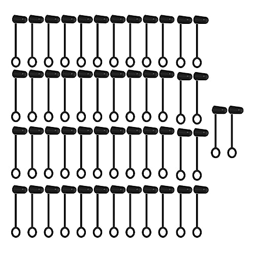 50 Packgieß Staubkappen Getränke Getränkespender PVC Materials Schnaps Flaschenzubehör Für Getränkespender von alloneslife