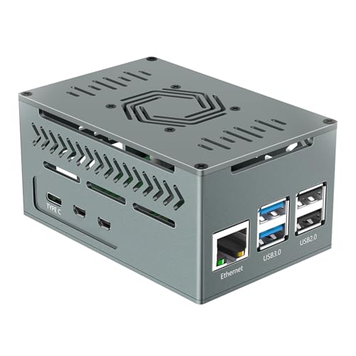 alloneslife Aluminium Schutzhülle Mit Integriertem Lüfter Und Kühlkörpergehäuse Für Computerschutzkühler von alloneslife