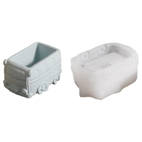 Busform Sukkulenten Pflanzenformen Aufbewahrungsbox Formblumtöpfe Silikonform Epoxidharz Silikonform Succulenten Pflanzenbuschelform Blumentöpfe Pflaster von alloneslife