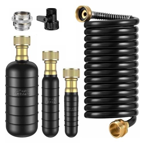 Erweiterbarer Messing Tap Adapter Einziehbarer Entwässerungsschlauch Passform Für Außenwässerung Reinigung Abs Materialien Einfache Installation Mehrzweckschlauch Set von alloneslife