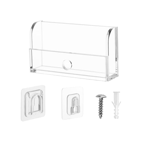 Fernbedienungssteuer Wall Organisatoren Acrylmontagehalterung Perfekt Für Garagentoröffner Zubehör Fernbedienung Halterung Halterung von alloneslife