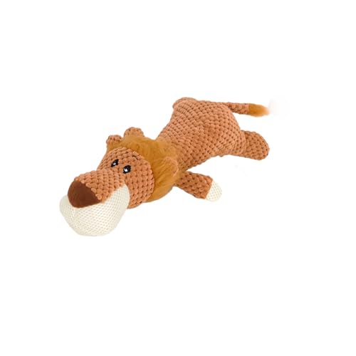 Interactive Plüschhundspielzeug Wolfsformpuppe Für Aggressives Kauen Wolfstraining Und Spielen Sie Chew Proof Hundespielzeug Mit Squeaker von alloneslife