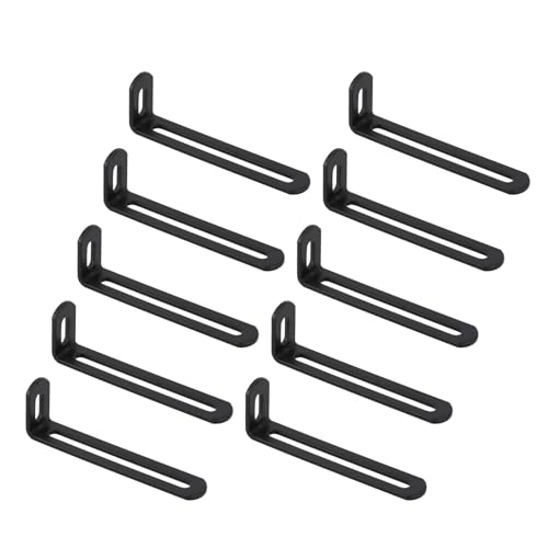 Mehrzweck-Eckstützen aus Eisen für Regale, Trennwände, Heimbüro, langlebige Konstruktion, Mehrzweck-Metall-Eckwinkel von alloneslife