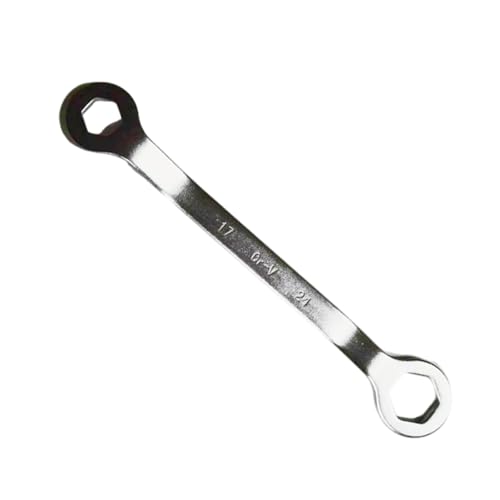 Mehrzweck-Sechskantschlüssel, 17 mm/24 mm, Werkzeug mit ergonomischem Griff, für Motorrad-Reparatur und Heimwerker-Projekte Mehrzweck-Sechskantschlüssel, 17 mm/24 mm, Werkzeug mit ergonomischem Griff, für Motorrad-Reparatur und Heimwerker-Projekte von alloneslife