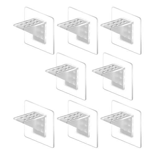 Unsichtbare Schrank-Trennwandhalterungen mit schwerem, abnehmbarem Regal für wandmontierte Regalsysteme, kindersichere Organizer Unsichtbare Schrank-Trennwandhalterungen mit schwerem, abnehmbarem Regal für wandmontierte Regalsysteme, kindersichere Organizer von alloneslife