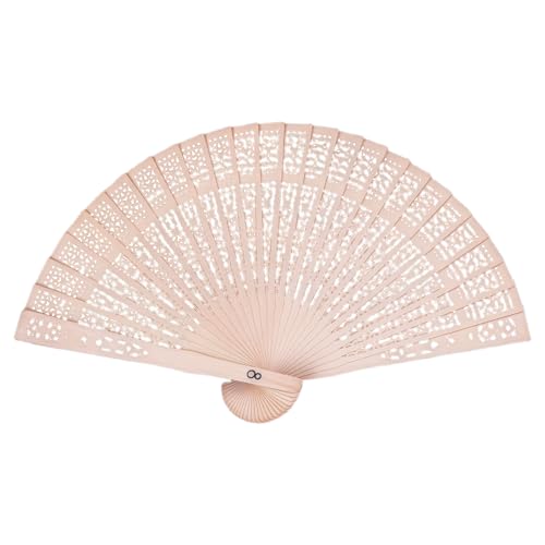 Vintage Faltbarer hölzerner geschnitzter Ventilator Handfächer chinesische dekorative Handfächer Fotografie Requisiten Heimdekoration dekorative faltbare Hand von alloneslife