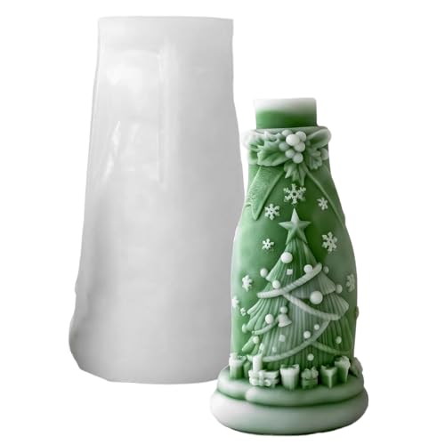 Weihnachten Geprägte Silikonkerzenform Schimmelpilzflaschenform Silikone Schimmel Backwerkzeug Für Epoxidharzseife Schokoladen Silikon Weihnachtsform Weihnachten Geprägte Silikonkerzenform Schimmelpilzflaschenform Silikone Schimmel Backwerkzeug Für Epoxidharzseife Schokoladen Silikon Weihnachtsform von alloneslife