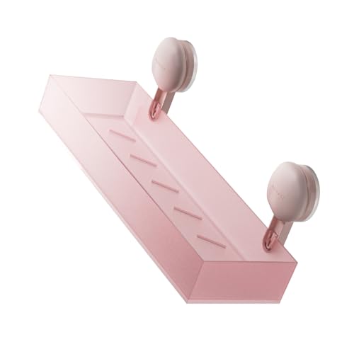 Zuverlässige Wand Befestigen Badezimmerregal Mit Starken Saugnäpfeln Wasserdicht Für Nasse Bereiche Und Kleine Wohnhäuser Verwenden Stark von alloneslife