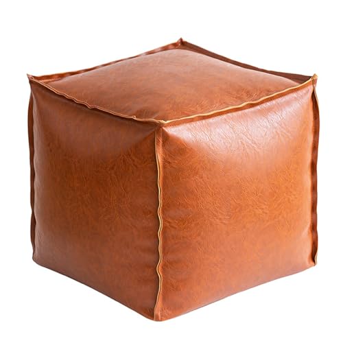alloneslife Hausaufbewahrungshocker Mit PU Lederoberflächen Mehrzwecksitz Und Home Dekorationslösung Platz Sparen Aufbewahrungssitzkissen von alloneslife