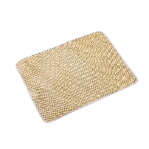 alloneslife Kühlmatte für heißes Wetter, gewebtes Rattan, für Hunde und Katzen, atmungsaktive Bettunterlage für mehrere Größen, leicht zu reinigende Kissen, Rattan-Hund alloneslife Kühlmatte für heißes Wetter, gewebtes Rattan, für Hunde und Katzen, atmungsaktive Bettunterlage für mehrere Größen, leicht zu reinigende Kissen, Rattan-Hund von alloneslife