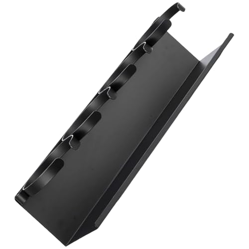 alloneslife Moderne Schwarz/Weiß Magnetbecher Organisatoren Für Heimküchen Raumsparende Kühlschrankmontage Speicherlösung Multi Funktionales Magnetregal von alloneslife