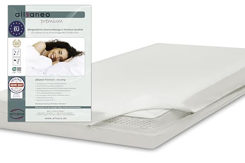 allsaneo Premium Allergiker Matratzenbezug 180x220x30 cm | Allergie Bezug extra weich und leicht | Anti Milben Encasing | Milbenschutz | allergendichter Zwischenbezug | TÜV geprüft allsaneo Premium Allergiker Matratzenbezug 180x220x30 cm | Allergie Bezug extra weich und leicht | Anti Milben Encasing | Milbenschutz | allergendichter Zwischenbezug | TÜV geprüft von allsana