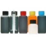 allyoucanink Sparpack 500ml Universal Tinte für Drucker Inhalt: 4 Spritzen, 200ml Schwarz, 100ml Cyan, 100ml Magenta, 100ml Yellow von allyoucanink