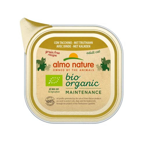 almo nature Bio Organic Maintenance nass für Katzen - mit Truthahn 85 g x 19 stück, 1.62 kg almo nature Bio Organic Maintenance nass für Katzen - mit Truthahn 85 g x 19 stück, 1.62 kg von almo nature
