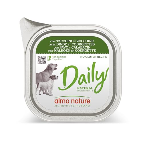 Almo Nature Daily Nassfutter für Erwachsene Hunde mit Truthahn und Zucchini - Aluschale 100 g. Almo Nature Daily Nassfutter für Erwachsene Hunde mit Truthahn und Zucchini - Aluschale 100 g. von almo nature