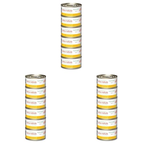 almo nature Megapack Katzenfutter nass Hühnerfilet 18er Pack (6x70g) von almo nature