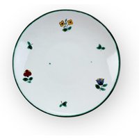 Österreich Handbemalte Gmundner Keramik Unterteller Streublumen Ø15 cm Handgefertigtes Keramos Geschirr von aloisstudio