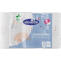alouette Küchenrollen XXL 3-lagig, 3 Rollen alouette Küchenrollen XXL 3-lagig, 3 Rollen von alouette