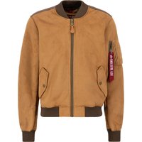 Alpha Industries Bomberjacke "MA-1 Faux Suede" von alpha industries